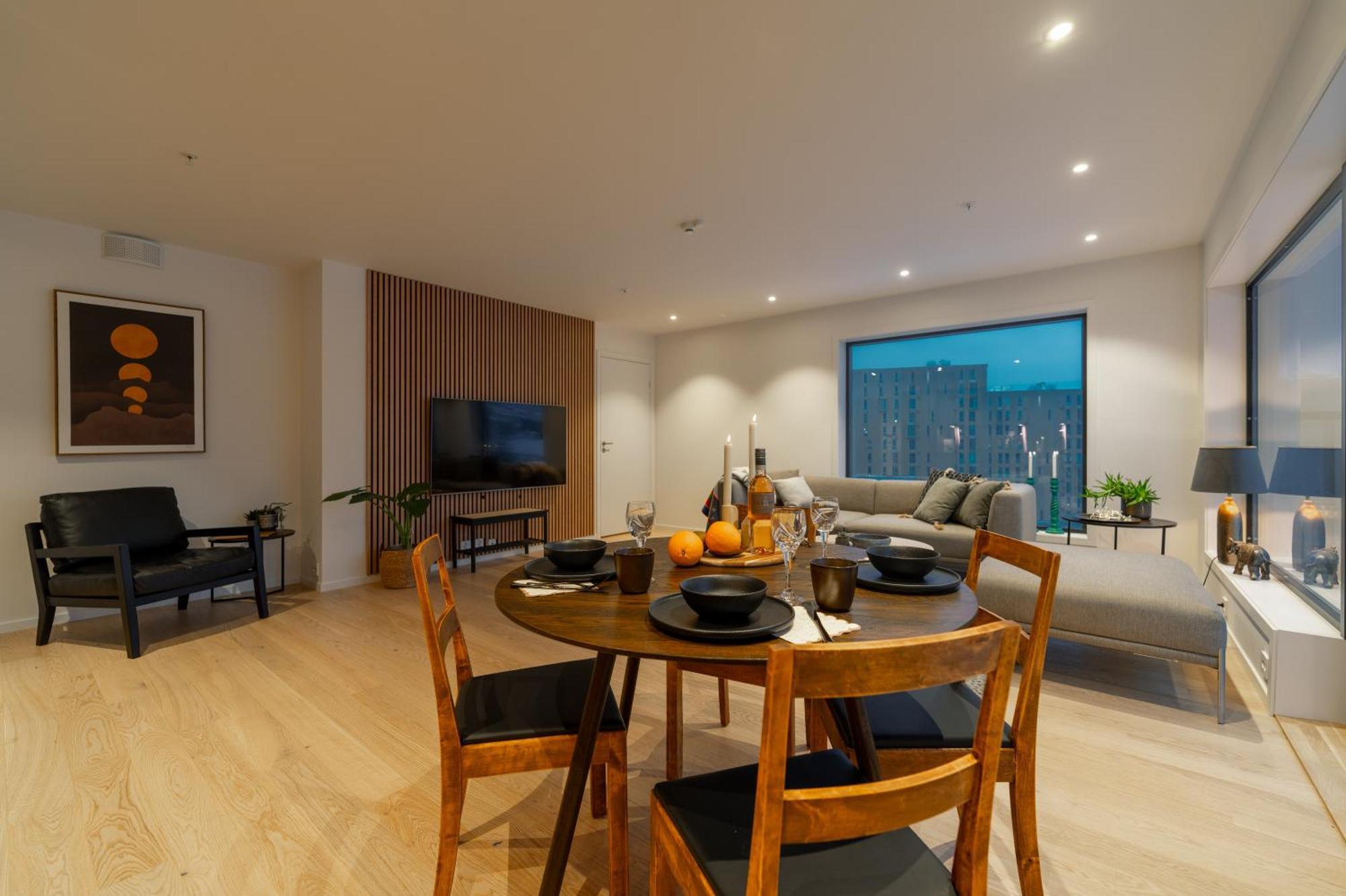 Northern Light Apartments - Nyholmen Luxury Penthouse B Tromsø Exteriér fotografie