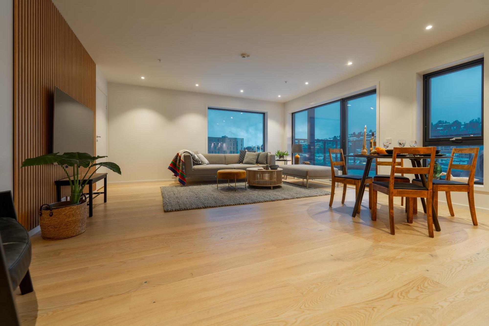 Northern Light Apartments - Nyholmen Luxury Penthouse B Tromsø Exteriér fotografie