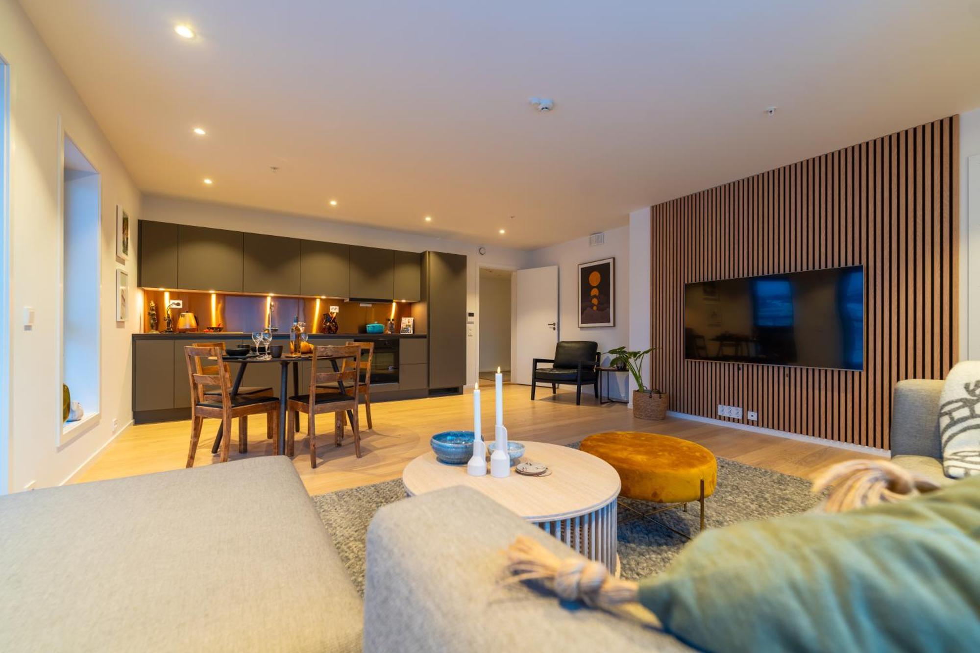 Northern Light Apartments - Nyholmen Luxury Penthouse B Tromsø Exteriér fotografie