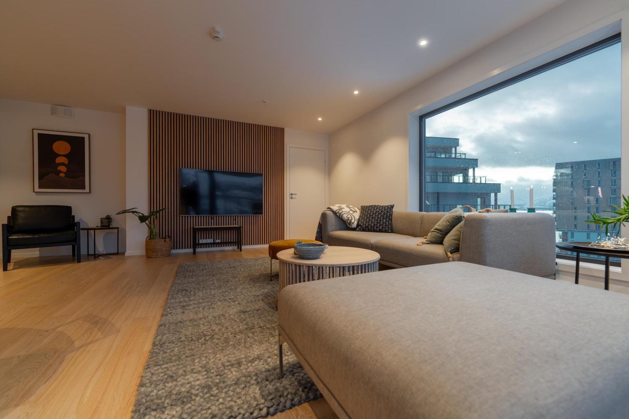Northern Light Apartments - Nyholmen Luxury Penthouse B Tromsø Exteriér fotografie